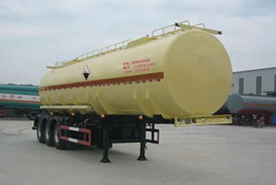 Huachang brand automobilesQDJ9401GFWTank transport semi-trailer for corrosive substances