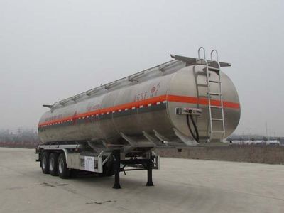 Chusheng  CSC9404GYYLE Aluminum alloy oil transport semi-trailer