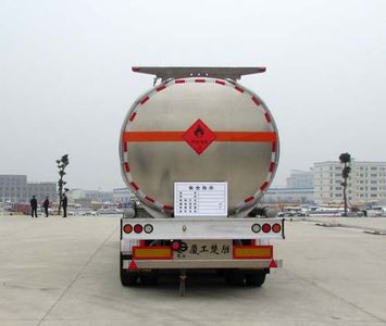 Chusheng  CSC9404GYYLE Aluminum alloy oil transport semi-trailer