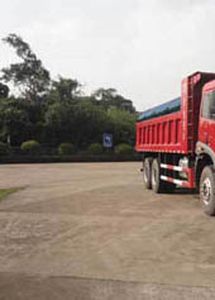 Jiefang Automobile CA3250P2K2L3T1E4A802 Flat head diesel dump truck