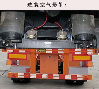 Hongshengda brand automobiles YCY9400TJZE Container transport semi-trailer