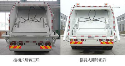 Jinzhuo  QFT5255ZYSL Compressed garbage truck