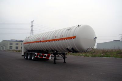 Huanghai  THH9400GDYA Low temperature liquid transport semi-trailer