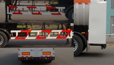 Huanghai  THH9400GDYA Low temperature liquid transport semi-trailer