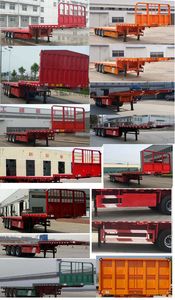 Luxiang  THC9400TPBE Flat transport semi-trailer