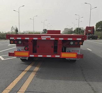 Huajun  ZCZ9405TDPK Low flatbed semi-trailer