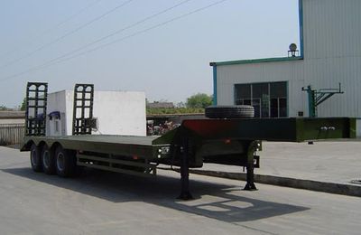 Jianghuai Yangtian CXQ9390TDPLow flatbed semi-trailer