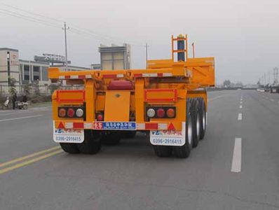 Huajun  ZCZ9403ZZXPHJE Flat dump semi-trailer