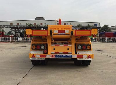 Huajun  ZCZ9403ZZXPHJE Flat dump semi-trailer