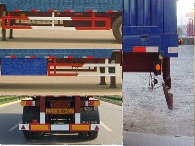 Chuanteng  HBS9394XXY Box transport semi-trailer