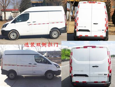 Jiangling Quanshun brand automobiles JX5043XXYTDAL6 Box transport vehicle