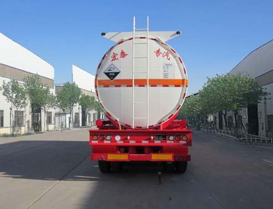 Zhengkang Hongtai brand automobiles HHT9408GFW Tank transport semi-trailer for corrosive substances