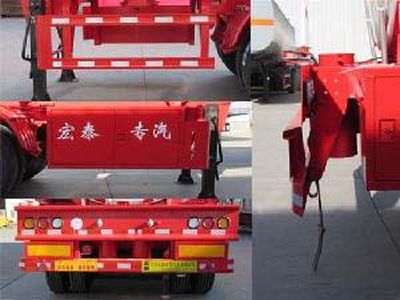 Zhengkang Hongtai brand automobiles HHT9408GFW Tank transport semi-trailer for corrosive substances