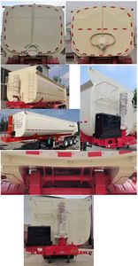 Xinke brand automobiles LXK9407GFL Medium density powder material transportation semi-trailer