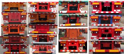 Jingye  PJY9401CCY Gantry transport semi-trailer