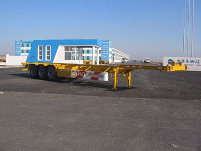 Tonghua THT9360TJZLContainer transport semi-trailer