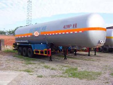 Hongtu  HT9403GYQ Semi trailer for liquefied gas transportation