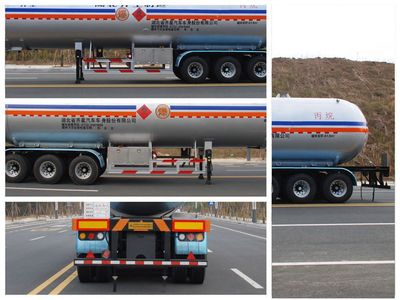 Qixing  QXC9401GYQ Semi trailer for liquefied gas transportation