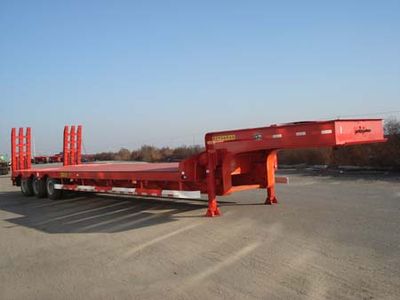 CIMC ZJV9400TDPYK Low flatbed transport semi-trailer