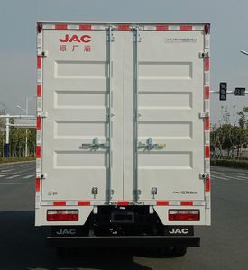 Jianghuai brand automobiles HFC5041XXYPHEV2 Plug in hybrid box type transport vehicle