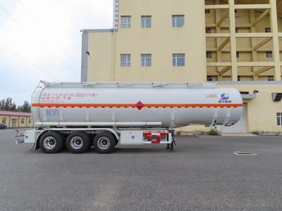 Luping Machinery LPC9403GRYS Flammable liquid tank transport semi-trailer