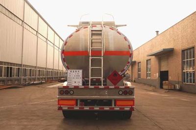 Yunli  LG9350GYYS Aluminum alloy oil transport semi-trailer