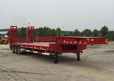 Huajun ZCZ9390TDPJLow flatbed semi-trailer