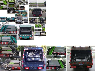 Cheng Liwei  CLW5040ZYSBDP Compressed garbage truck