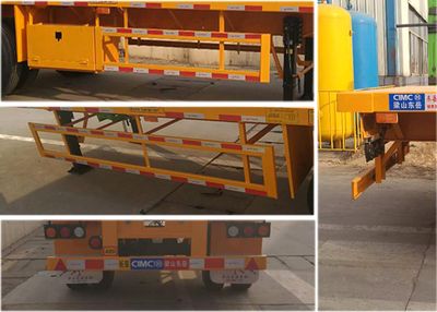 Liangshan Dongyue  CSQ9180TPB Flat transport semi-trailer