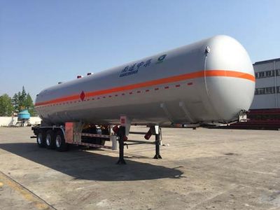 CIMC NTV9405GYQ Semi trailer for liquefied gas transportation