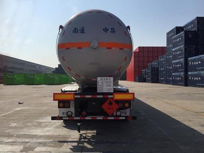 CIMC NTV9405GYQ Semi trailer for liquefied gas transportation