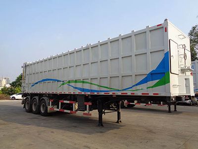 Yuchai Special Automobile NZ9400ZYS Compressed garbage semi-trailer