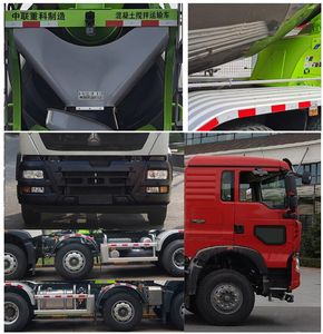 Zhonglian Automobile ZLJ5313GJBH5E Concrete mixing transport vehicle