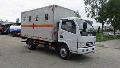 Huatong brand automobiles HCQ5041XRQE5 Flammable gas box transport vehicle