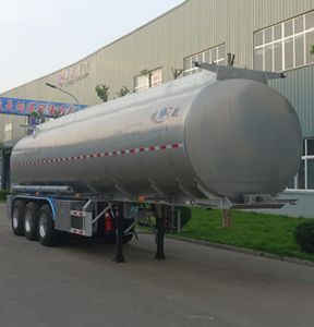 Minghang  ZPS9409GSYA Aluminum alloy edible oil transportation semi-trailer