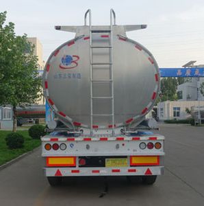 Minghang  ZPS9409GSYA Aluminum alloy edible oil transportation semi-trailer