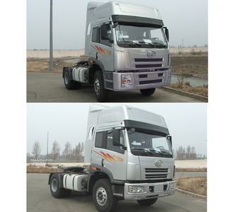 Jiefang Automobile CA4182P21K2A1E Flat headed diesel semi-trailer tractor