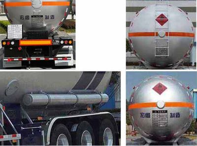 Hongtu  HT9340GYQA Semi trailer for liquefied gas transportation