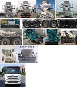 Qingzhuan  QDZ5310GJBCJ30F1L Concrete mixing transport vehicle