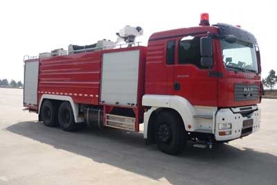 Yongqiang Olinbao  RY5281GXFSG120F Water tank fire truck