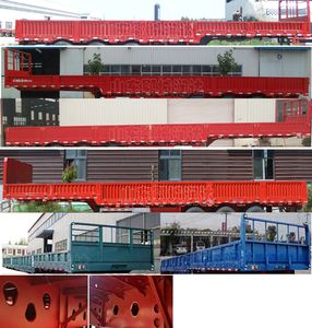 Shengyun brand automobile SRD9400E Fence semi-trailer