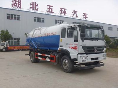 Huatong brand automobiles HCQ5161GXWZZ Suction vehicle