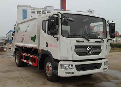 Zhongqi Liwei brand automobiles HLW5160ZYSD Compressed garbage truck