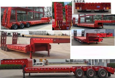 Tongqiang  LJL9400TDPXZ Low flatbed semi-trailer