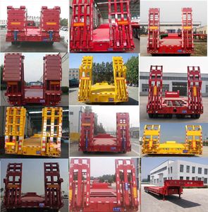 Tongqiang  LJL9400TDPXZ Low flatbed semi-trailer