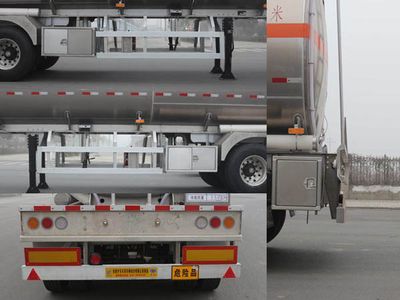 Kaile  AKL9407GYY Aluminum alloy oil transport semi-trailer