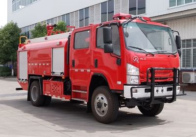 Jiangte brand automobilesJDF5101GXFSG35Q6Water tank fire truck