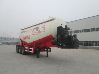 Guangke brand automobiles YGK9400GXH Lower ash semi-trailer