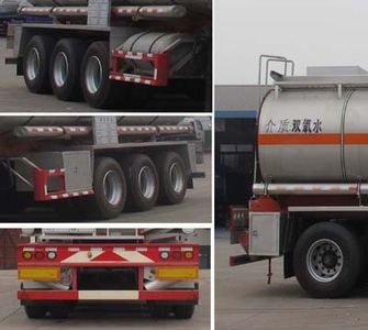 Cheng Liwei  CLW9406GFW Tank transport semi-trailer for corrosive substances