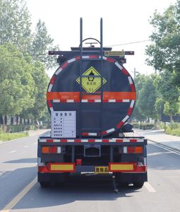 Zhongqi Liwei brand automobiles HLW9403GYW Tank transport semi-trailer for oxidizing substances